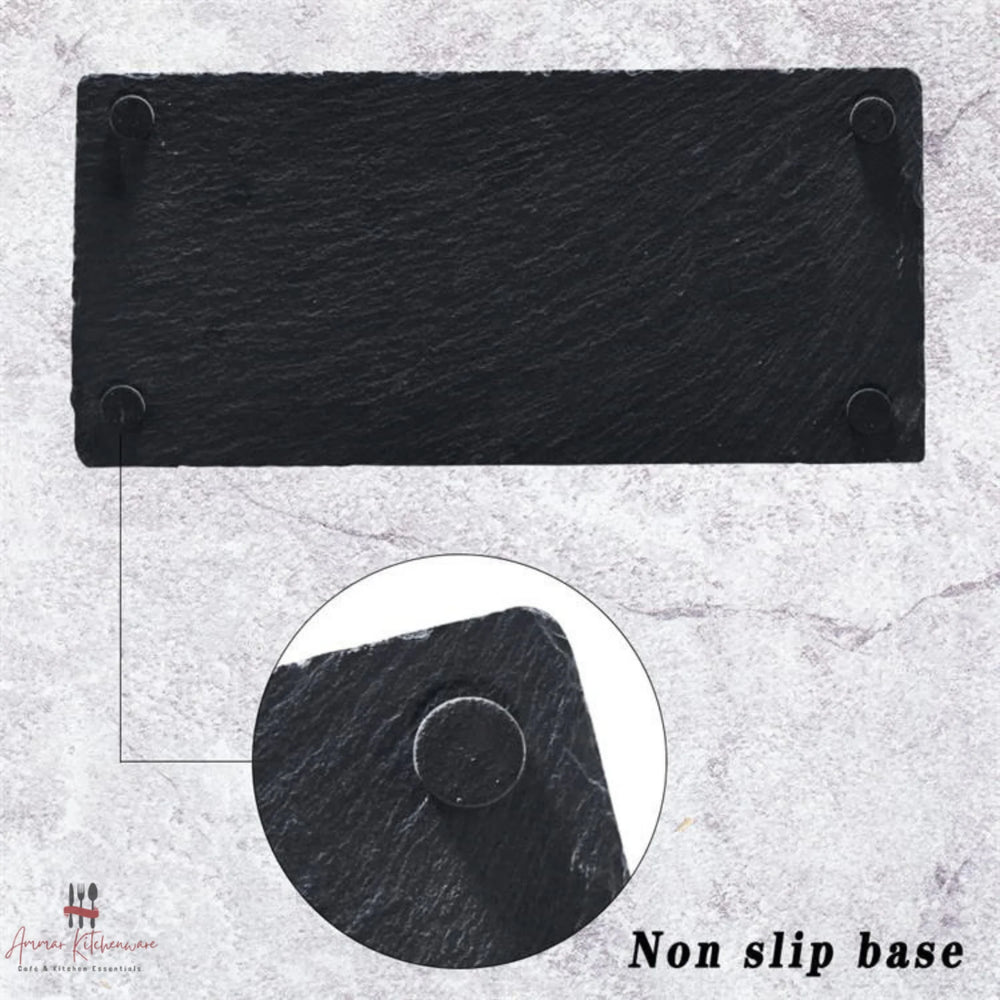 Natural Slate Stone Serving Plate