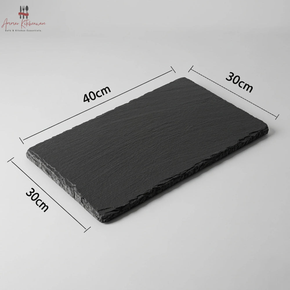 Natural Slate Stone Serving Plate