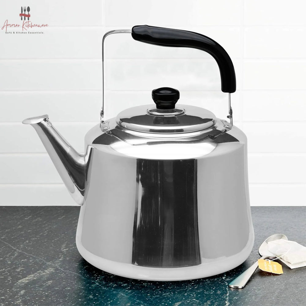 Premium Stainless Steel Whistling Tea Kettle - 1L to 6L