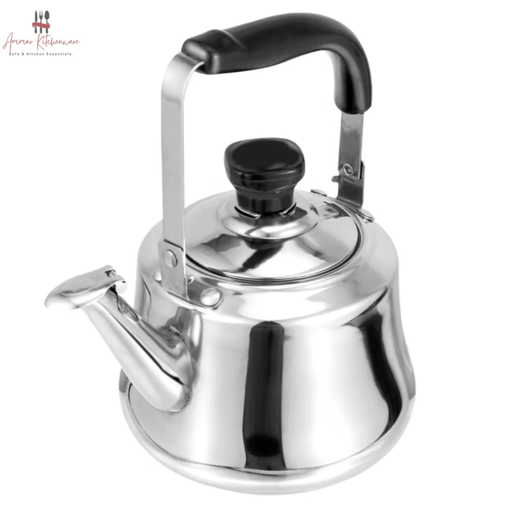 Premium Stainless Steel Whistling Tea Kettle - 1L to 6L