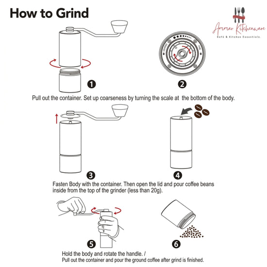 TIMEMORE Chestnut C2S Manual Coffee Grinder