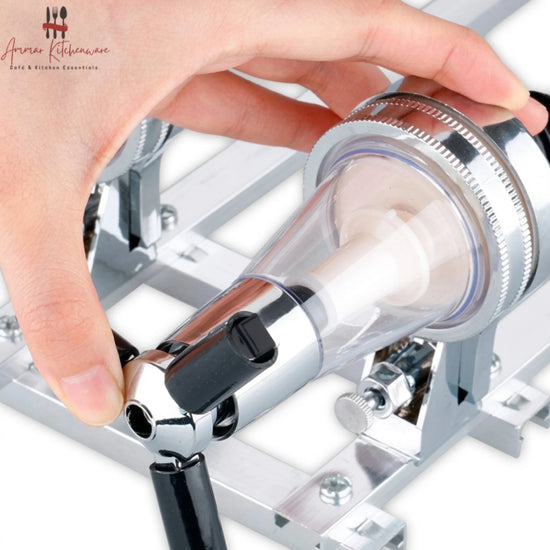 Wall-Mounted Syrup Bottle Dispenser Rack