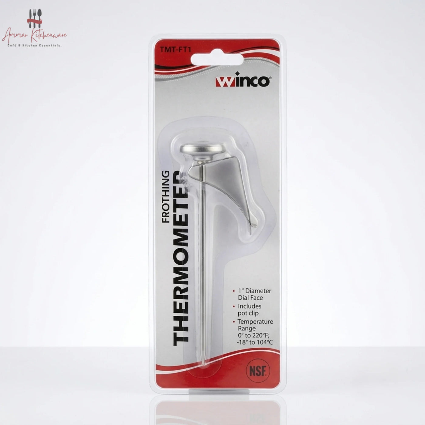 Winco TMT-FT1 Frothing Thermometer