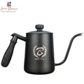 Barista Space V60 Stainless Steel Gooseneck Kettle (Matte Black)