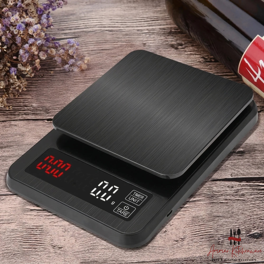 Barista Space Rechargeable Coffee Scale Espresso With Timer