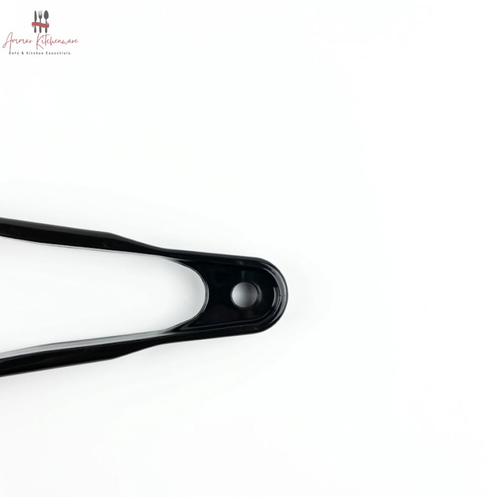 Heavy Duty Black Acrylic Food Serving Tong