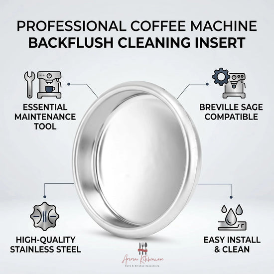 Stainless Steel Espresso Machine Blind Filter Basket