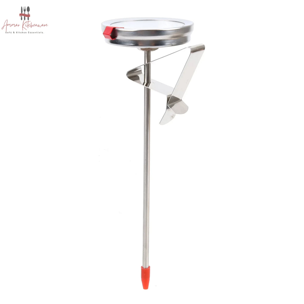 Stainless Steel Clip-On Coffee & Milk Thermometer