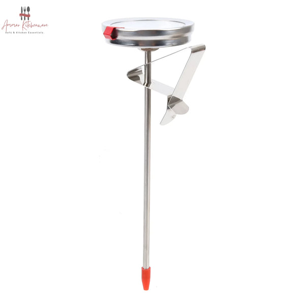 Stainless Steel Clip-On Coffee & Milk Thermometer
