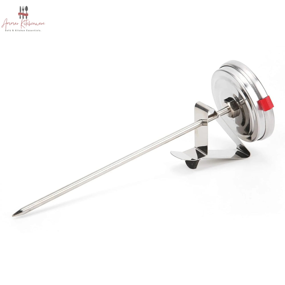 Stainless Steel Clip-On Coffee & Milk Thermometer