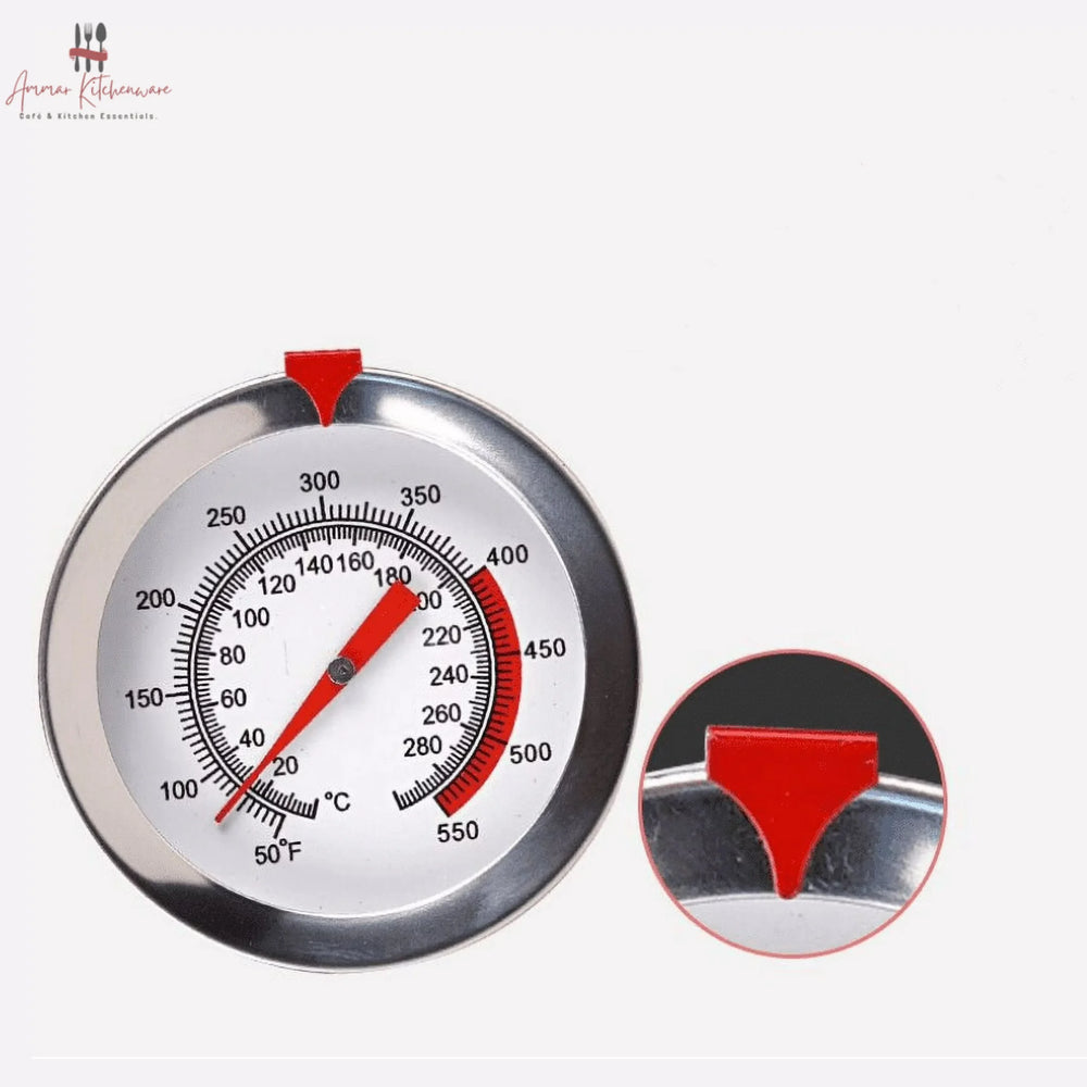 Stainless Steel Clip-On Coffee & Milk Thermometer