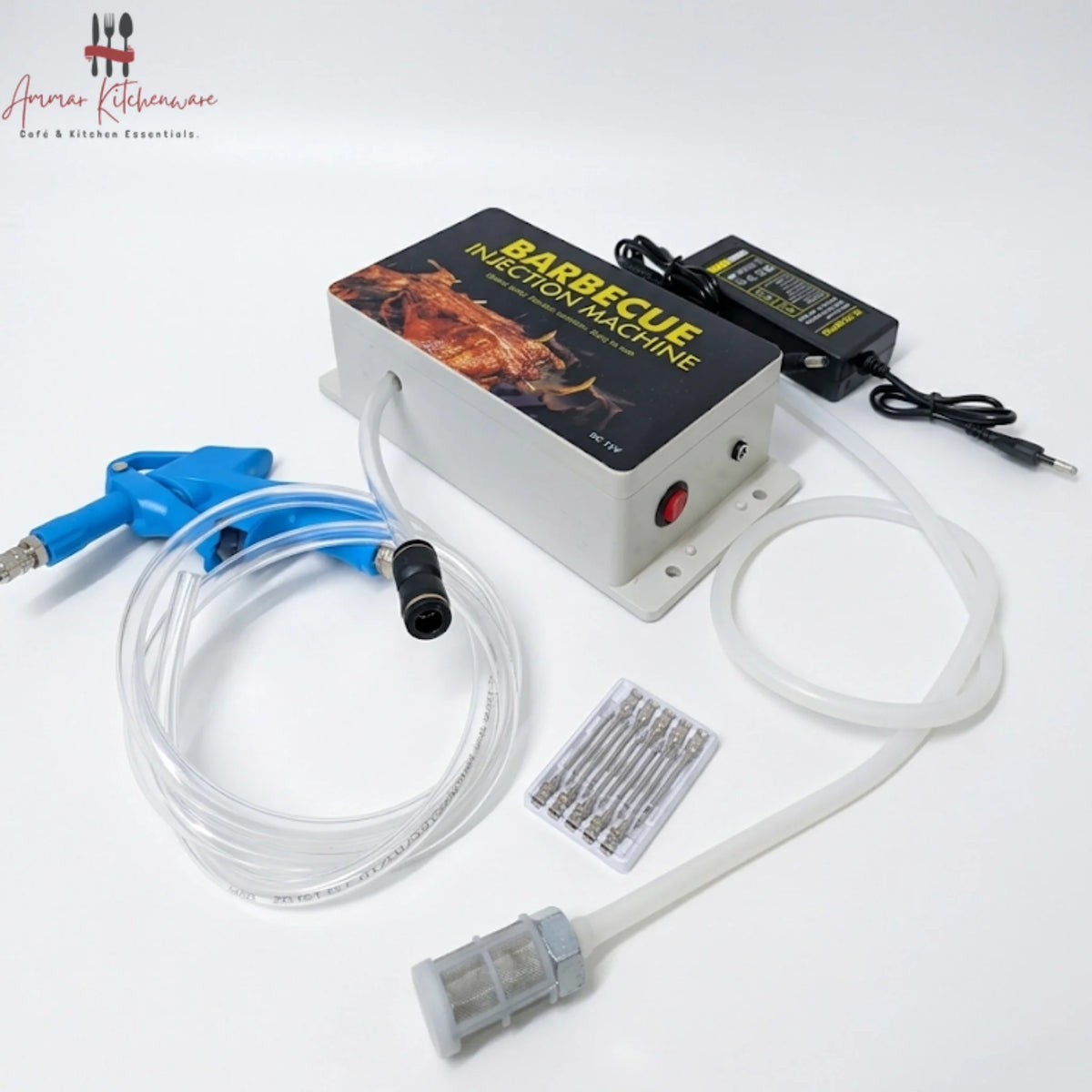 Electric Barbecue Meat Injector Kit