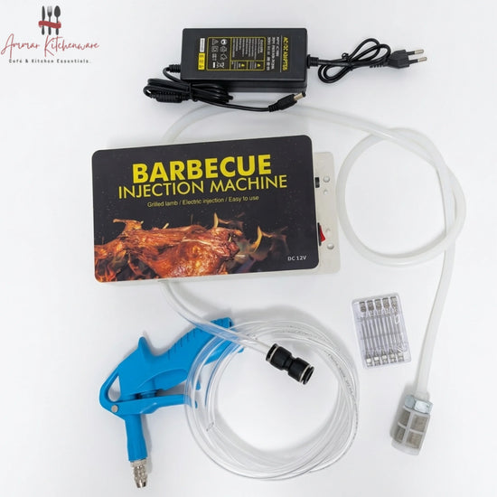 Electric barbecue injection machine