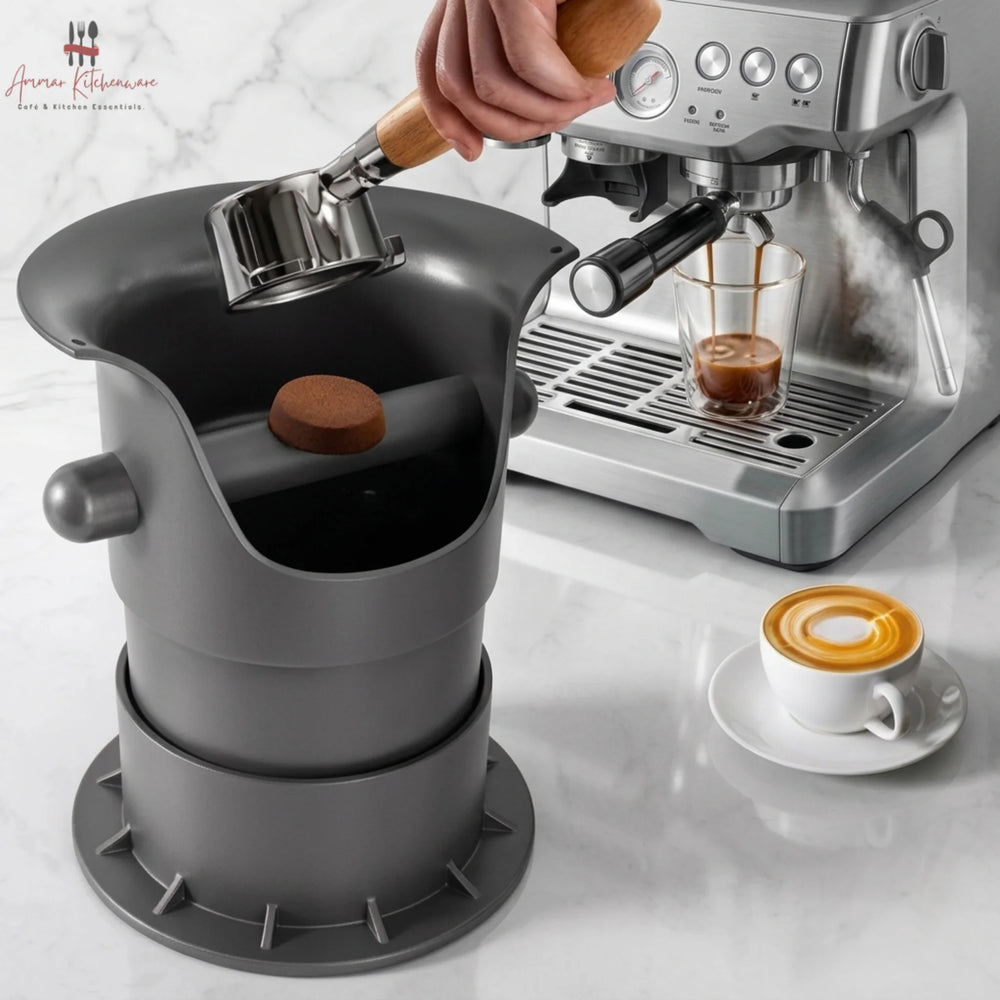 Commercial Espresso Coffee Knock Box