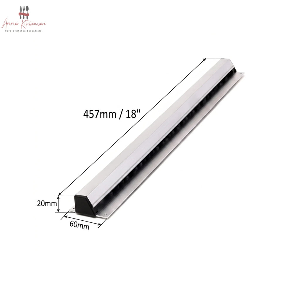 Aluminum Wall Mounted Order Grabber Tab Rail - Restaurant KOT Holder