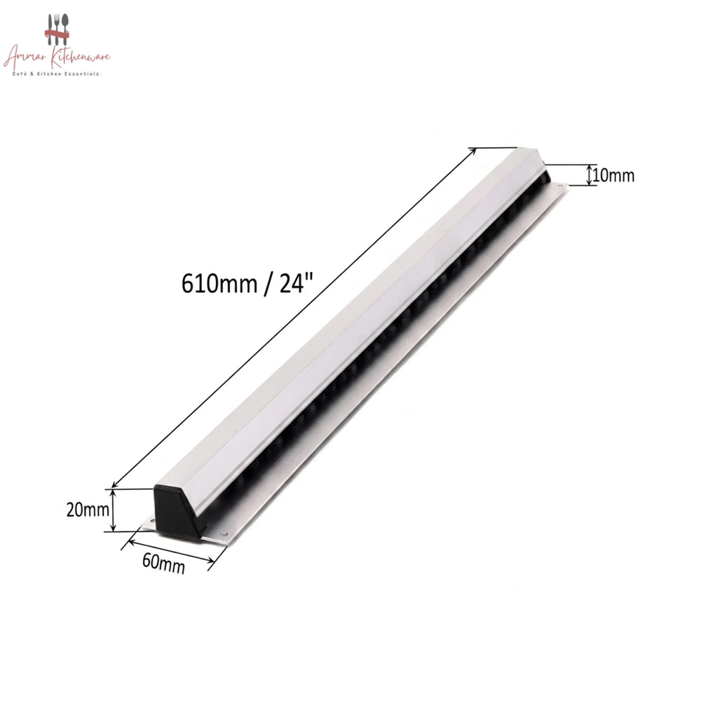 Aluminum Wall Mounted Order Grabber Tab Rail - Restaurant KOT Holder