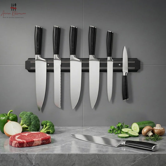 Wall Mounted Magnetic Knife Holder Bar