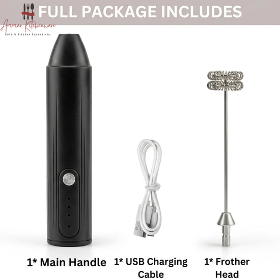 Rechargeable Handheld Electric Milk Frother