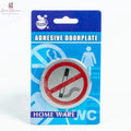 Stainless Steel No Smoking Signage