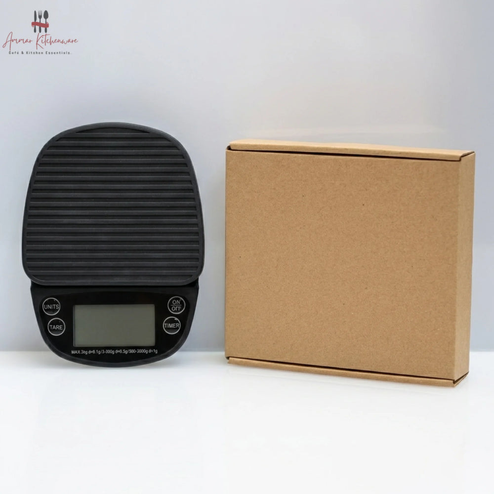 Barista Coffee Scale with Timer (2kg Capacity)