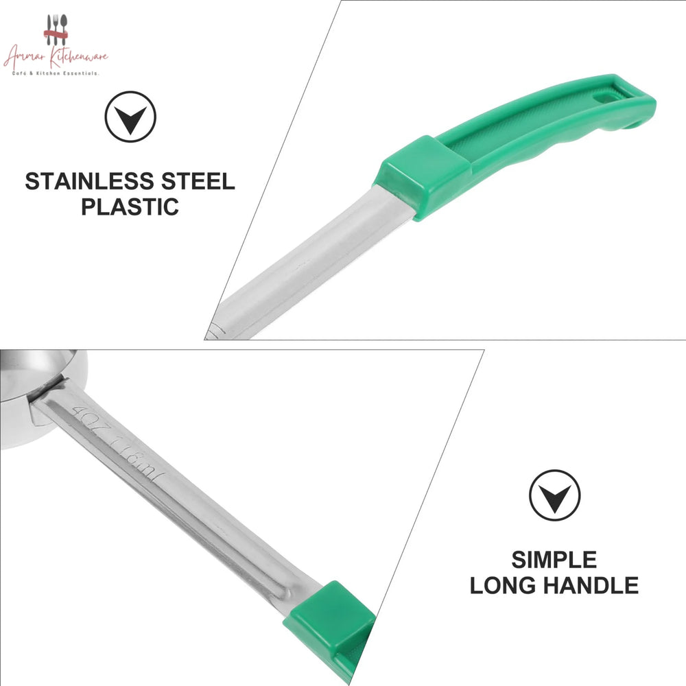 Flat Pizza Sauce Ladle Spreader With Handle