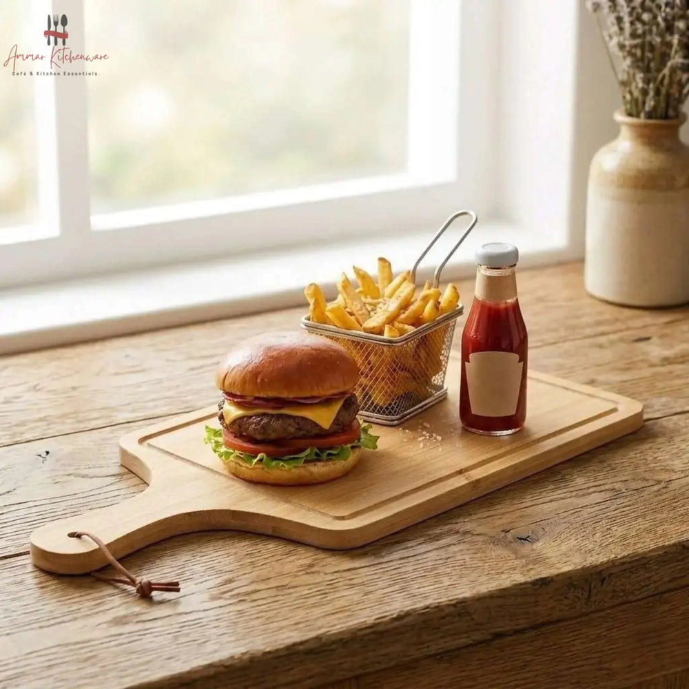 Premium Wooden Platter Board with Handle
