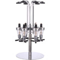 Rotating Syrup Bottle Dispenser Rack