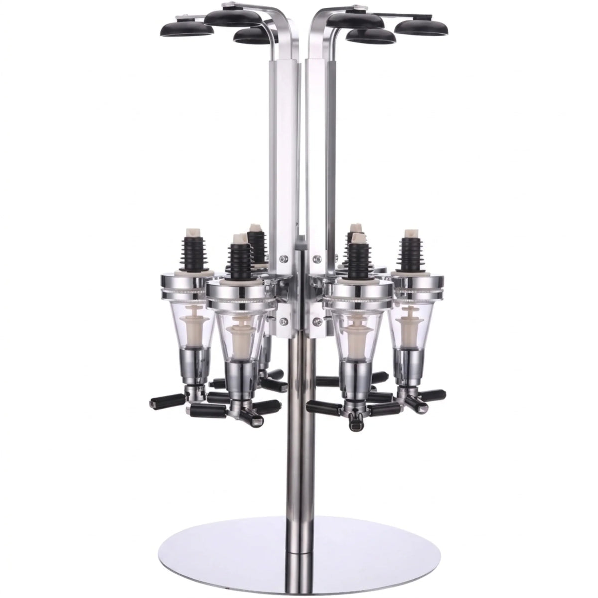 Rotating Syrup Bottle Dispenser Rack