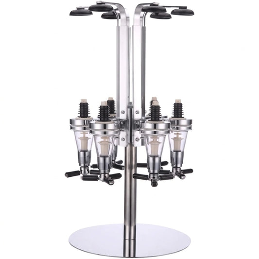 Rotating Syrup Bottle Dispenser Rack