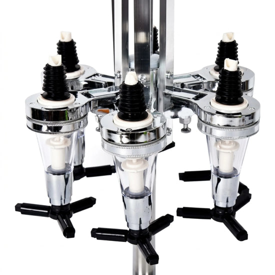 Rotating Syrup Bottle Dispenser Rack