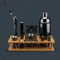 Stainless Steel Black Cocktail Shaker Set