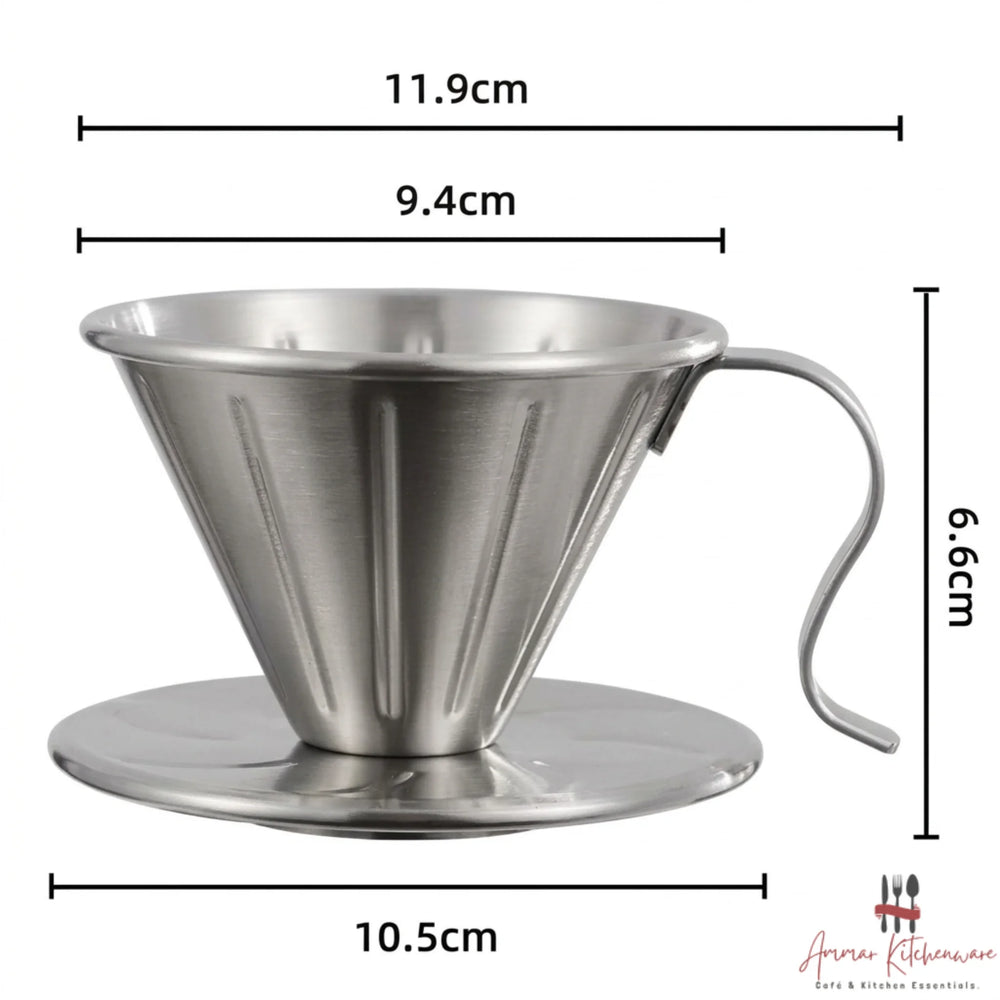 Stainless Steel Coffee Dripper