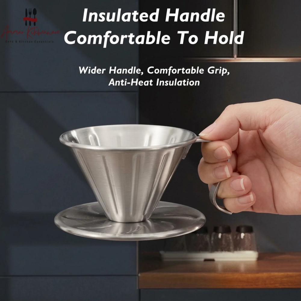 Stainless Steel Coffee Dripper