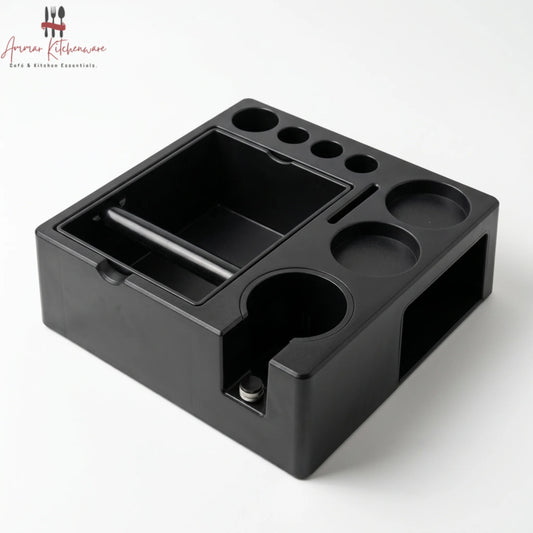 Espresso Tamping Station with Detachable Knock Box