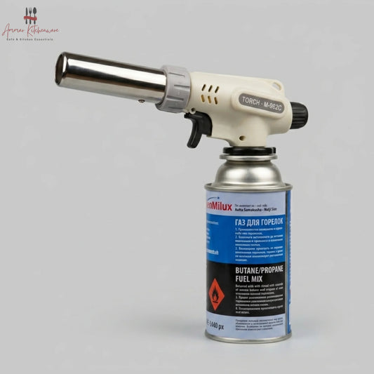 Butane Gas Blow Torch - Multi Angle Kitchen Burner