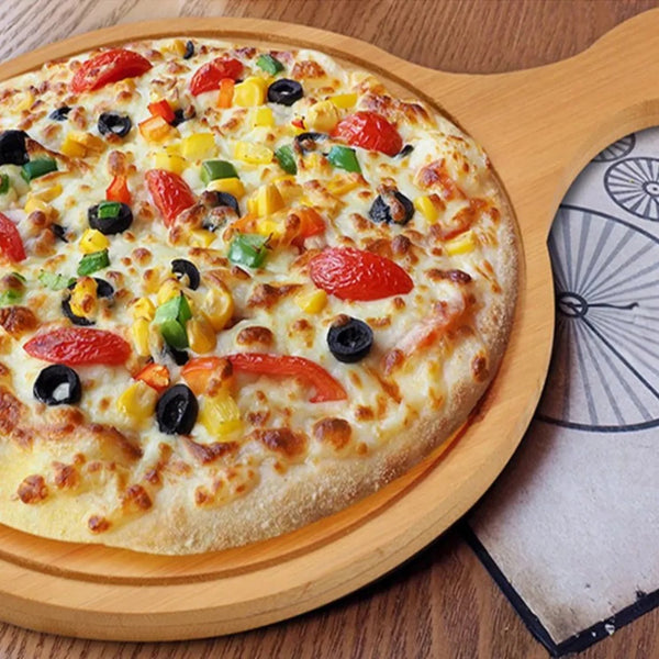 Wooden Pizza Serving Board