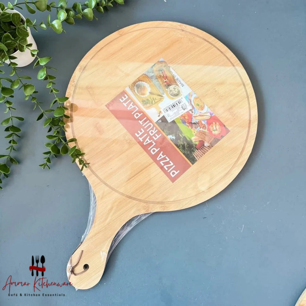 Wooden Pizza Serving Board