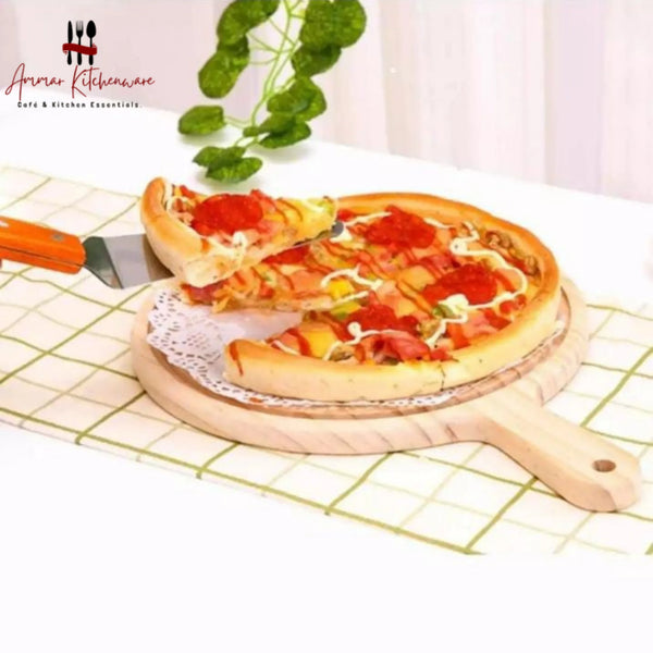 Wooden Pizza Serving Board